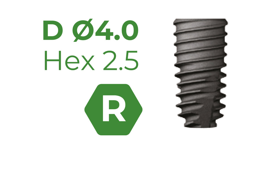 TSIII SA 5.0 mm Hex 2.5 Regular