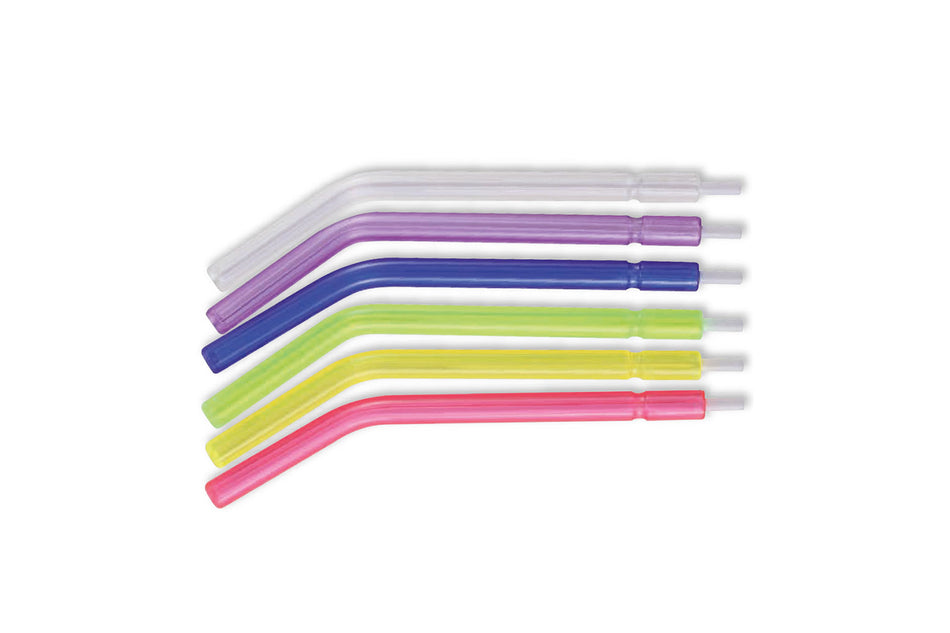 Three-function syringe tips short, Pack of 250 pcs.