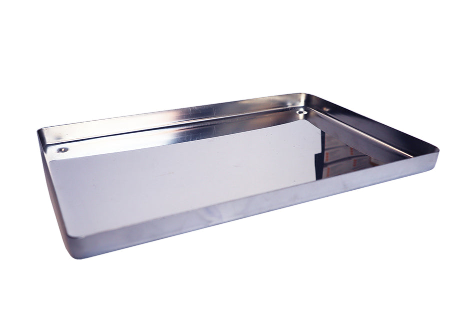 Steel cassette base without holes 28 x 18 cm