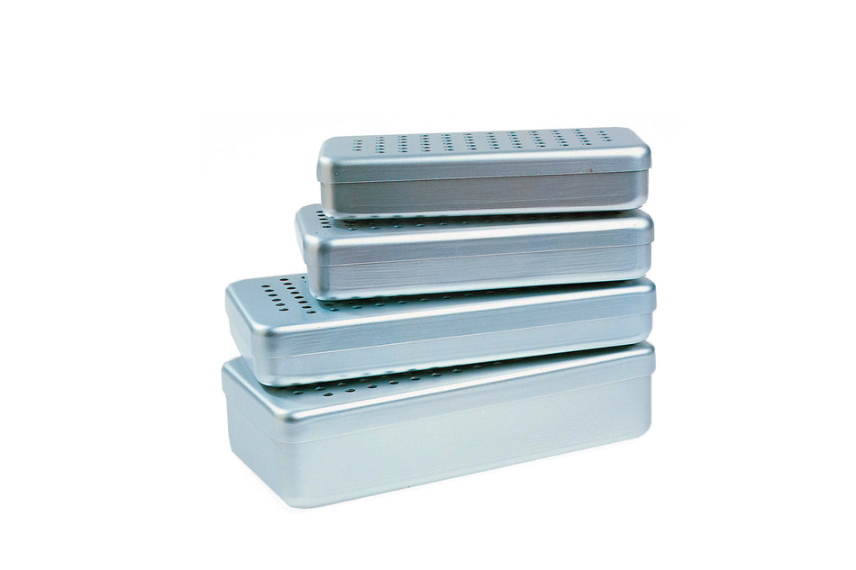 Aluminum boxes with holes