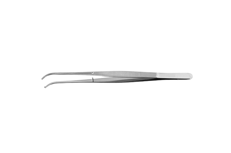 Surgical curved forceps 15 cm