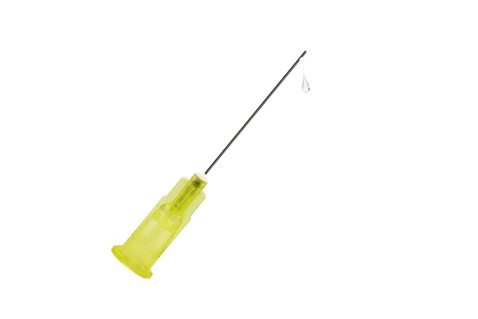 Endodontic irrigation needles, half-cut, 30G, pack of 100.