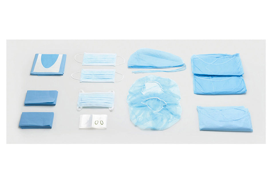 Surgery OP set, pack of 10 sets