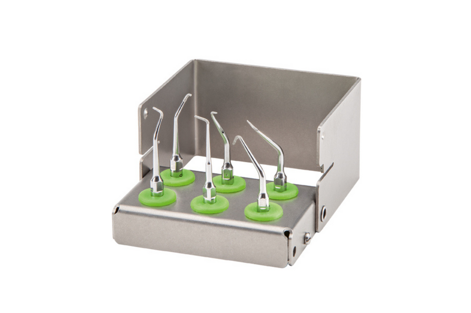 Apical preparation set with 6 tips for W&H