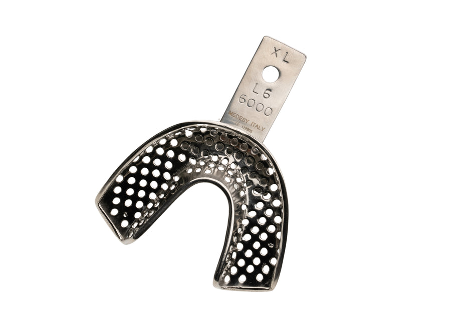 Impression tray with retention edge