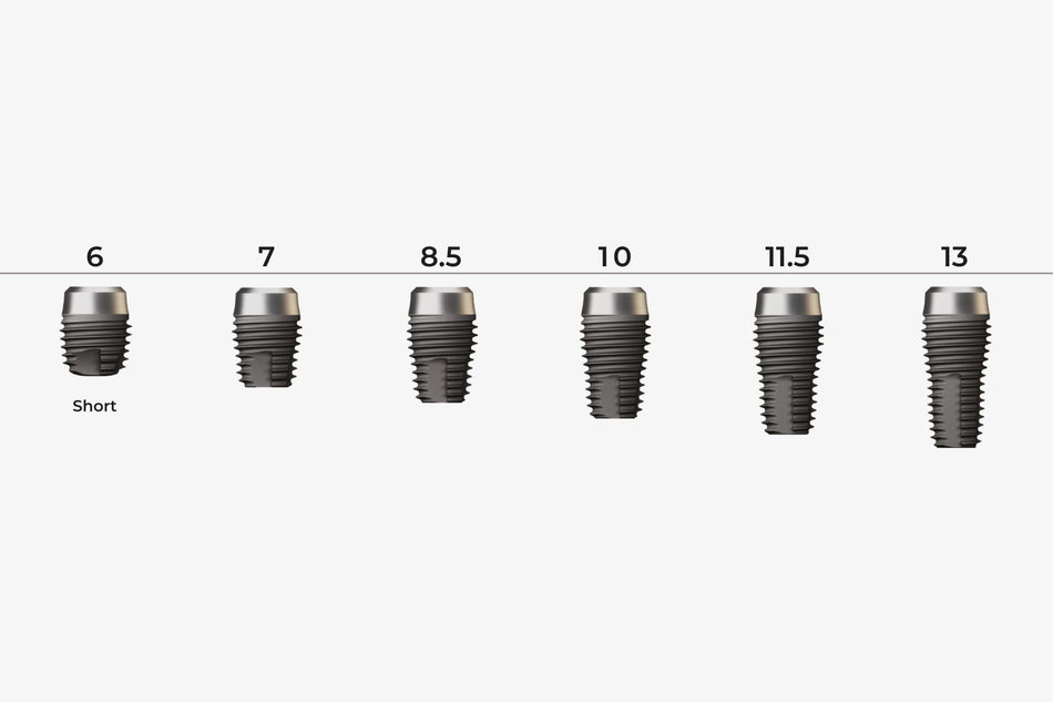 SSIII SA 7.0 mm Hex 1.2 Wide