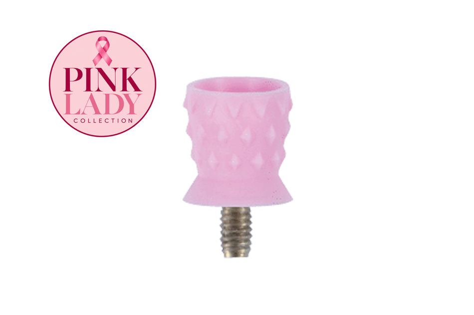Screw-in polishing cup with dabs on the outside, pack of 100 pcs