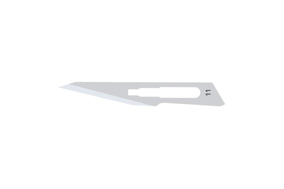 Scalpel blades no. 11, pack of 100 pcs.