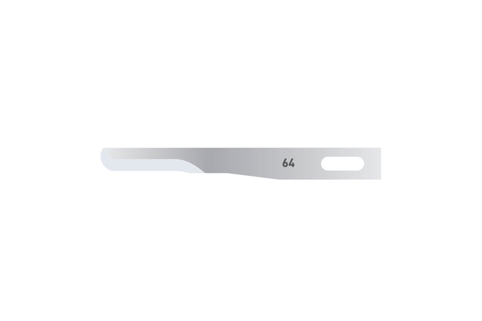 Micro scalpel blades no. 64, pack of 25 pcs.