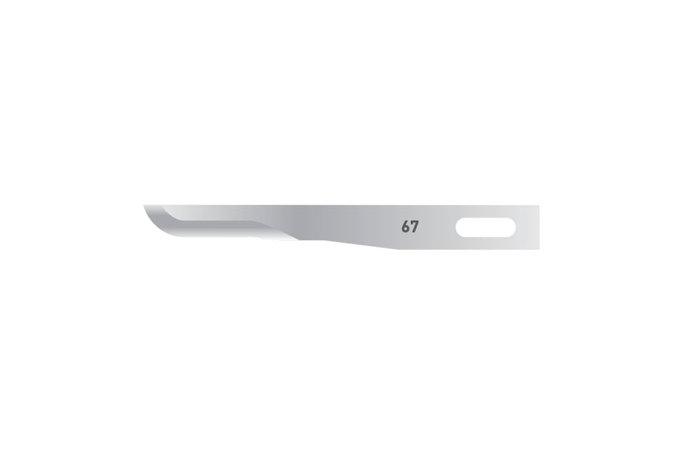 Micro scalpel blades no. 67, pack of 25 pcs.
