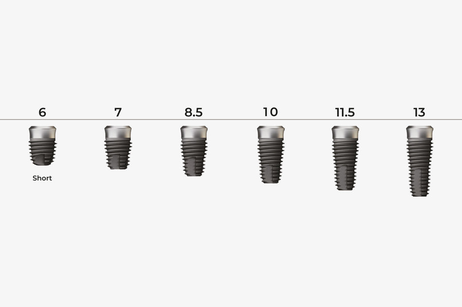 SSIII SA 6.0 mm Hex 1.2 Wide