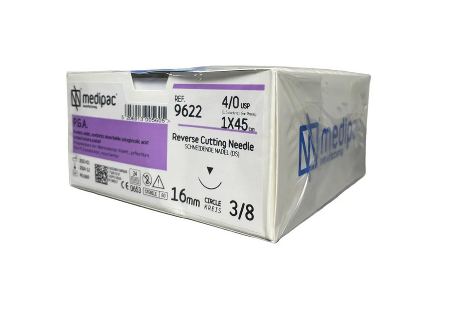 Sample, PGA - Braided absorbable suture, slow absorbable
