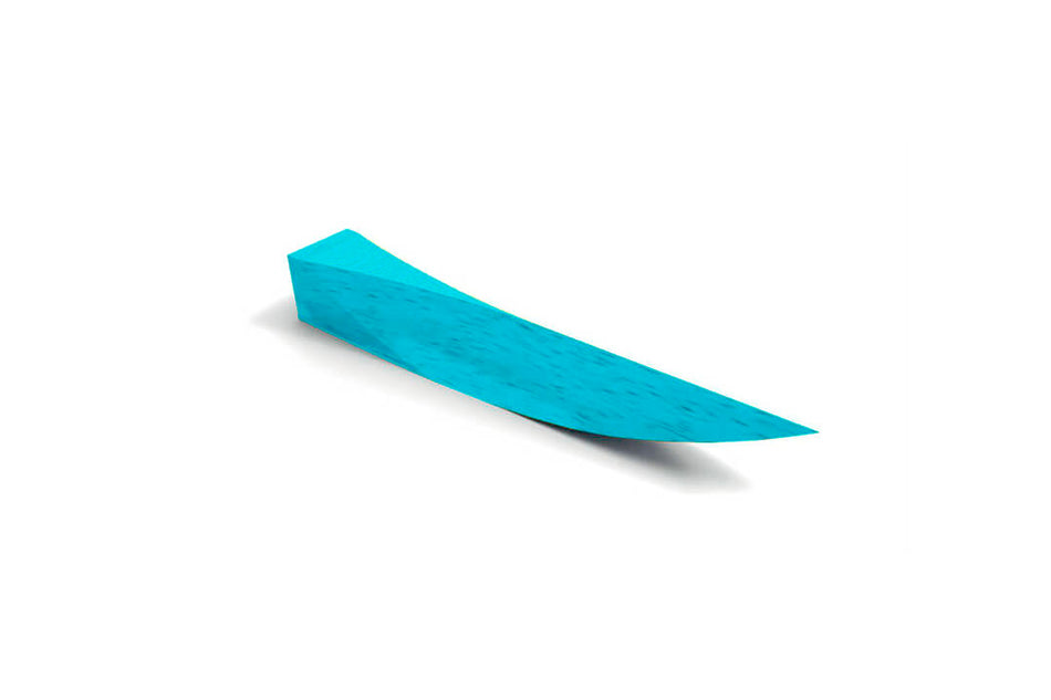 Wood Wedge Blue S, pack of 100 pcs
