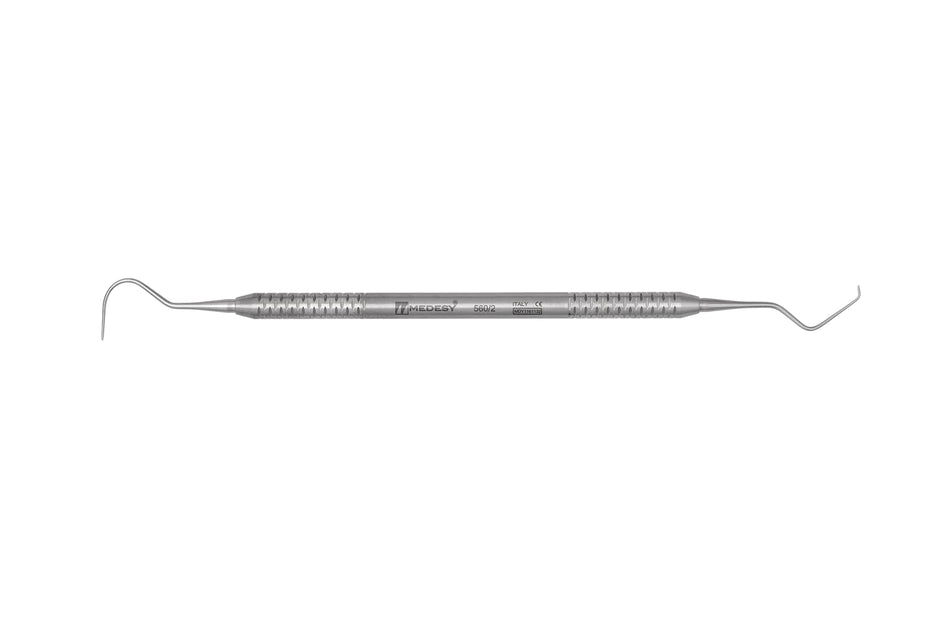 DE probe with hook / circle and 8 mm balance shaft.