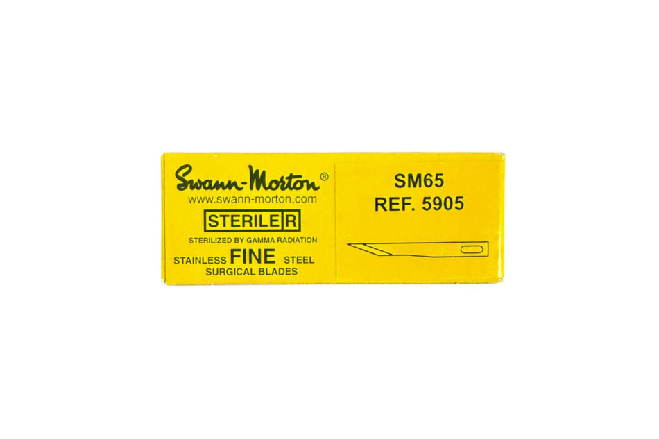 Micro scalpel blades no. 65, pack of 25 pcs.