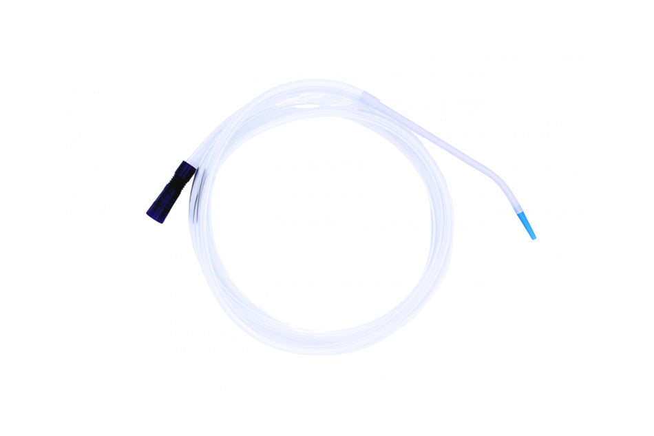 Sterile soft suction tube with suction tip, pack of 10 pcs.