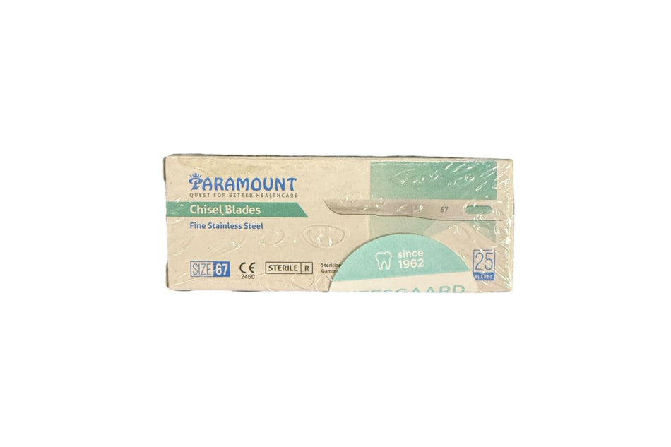 Micro scalpel blades no. 67, pack of 25 pcs.