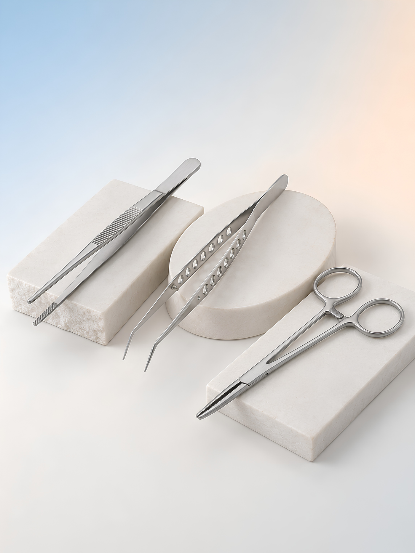 Tweezers and pean