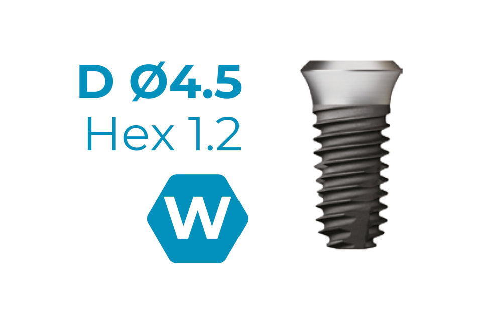 SSIII SA 4.5 mm Hex 1.2 Wide