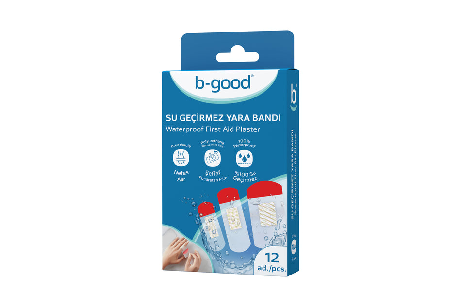 Transparent patch, pack of 12 - mixed sizes