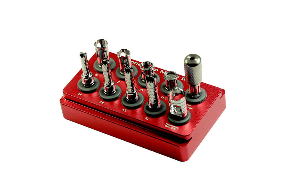 Bone chip harvester set