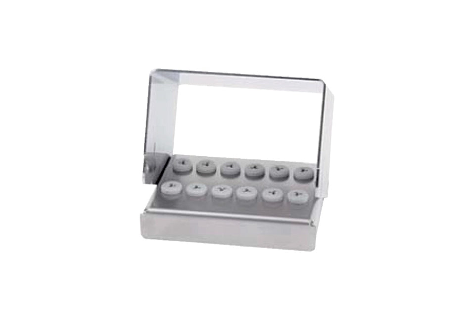 Stainless steel burholder, 12 FG/CA