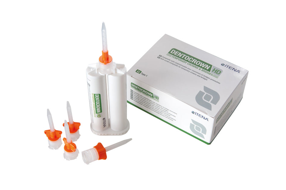 DentoCrown temporary acrylic, pack of 50 ml + 10 tips