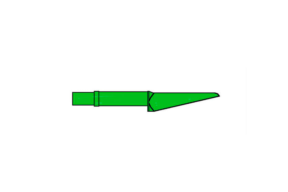 Eva - green wedge-shaped, pack of 100 pcs
