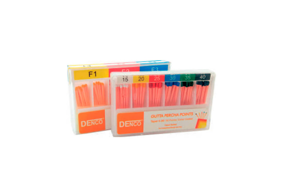 Gutta-percha Taper 0.6, pack of 60 pcs.