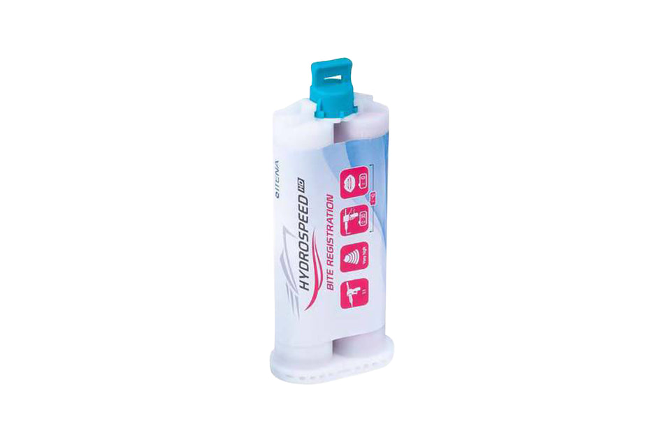 Hydrospeed bite registration, pack of 2 x 50 ml, in self-mixing cartridges
