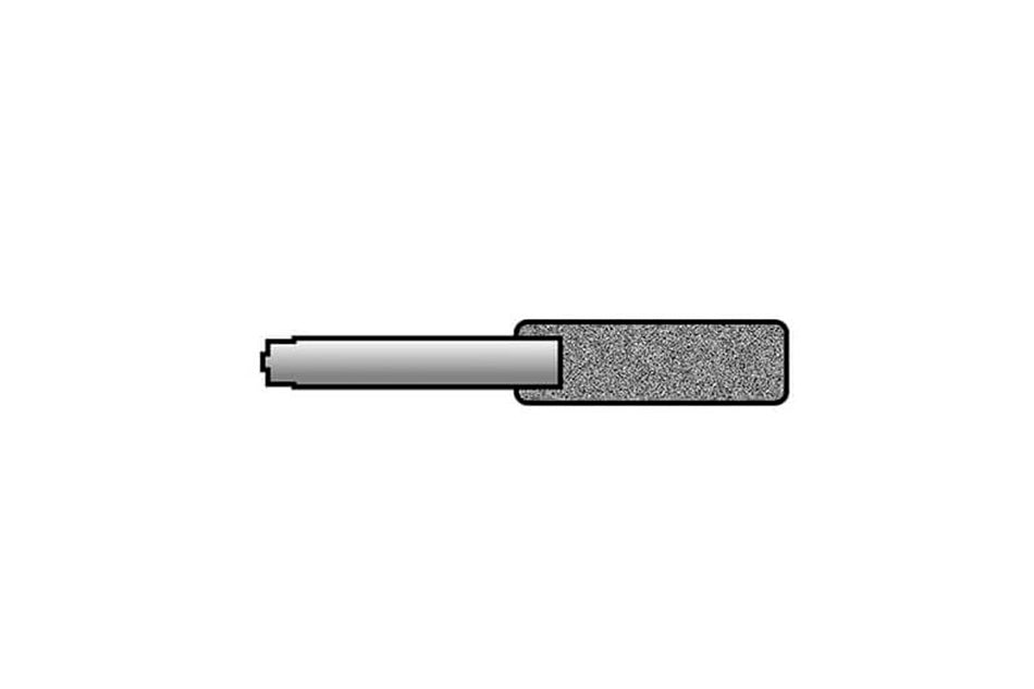 Yellow - 50 micron paddle-shaped, pack of 2