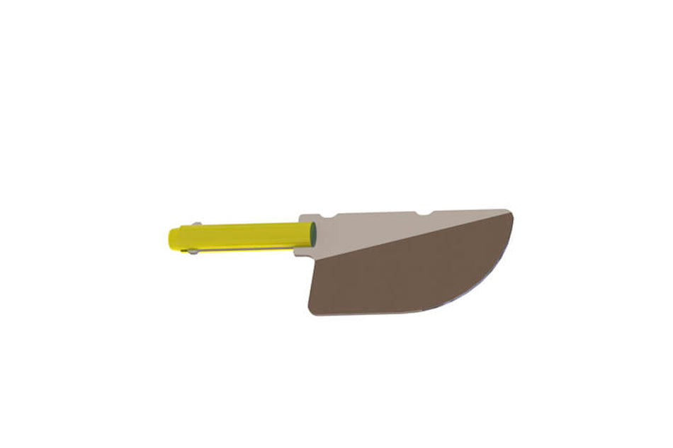 Double-sided abrasive - yellow, pack of 2