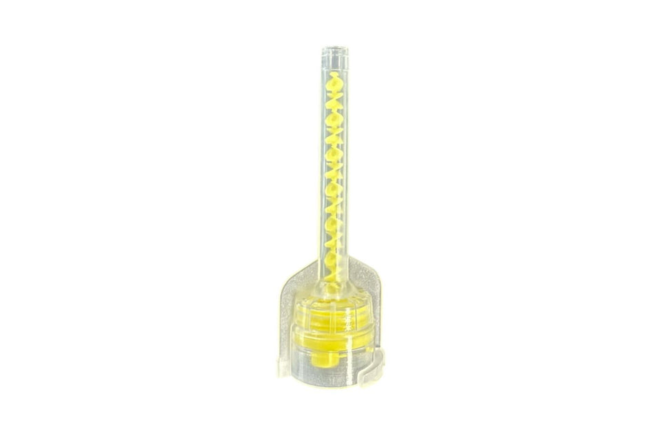 Yellow mixing tips for 1:1 50 ml. cartridges, pack of 50 pcs.
