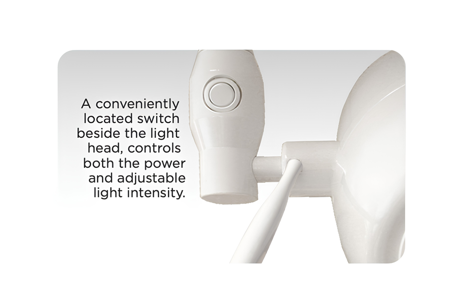 X4 LED Examination Light – Wall Mounted