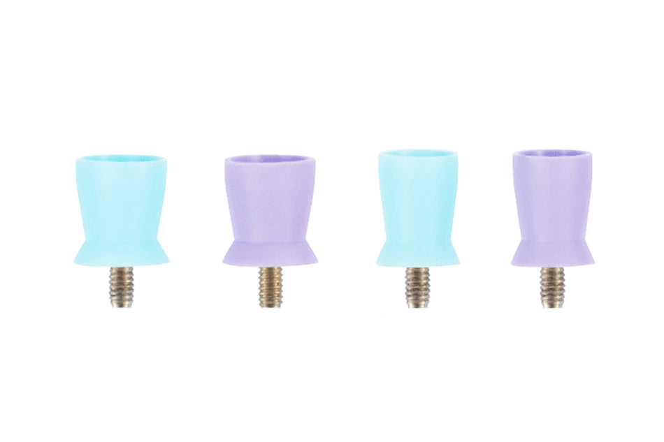Medium screw-in polishing cup, pack of 100.