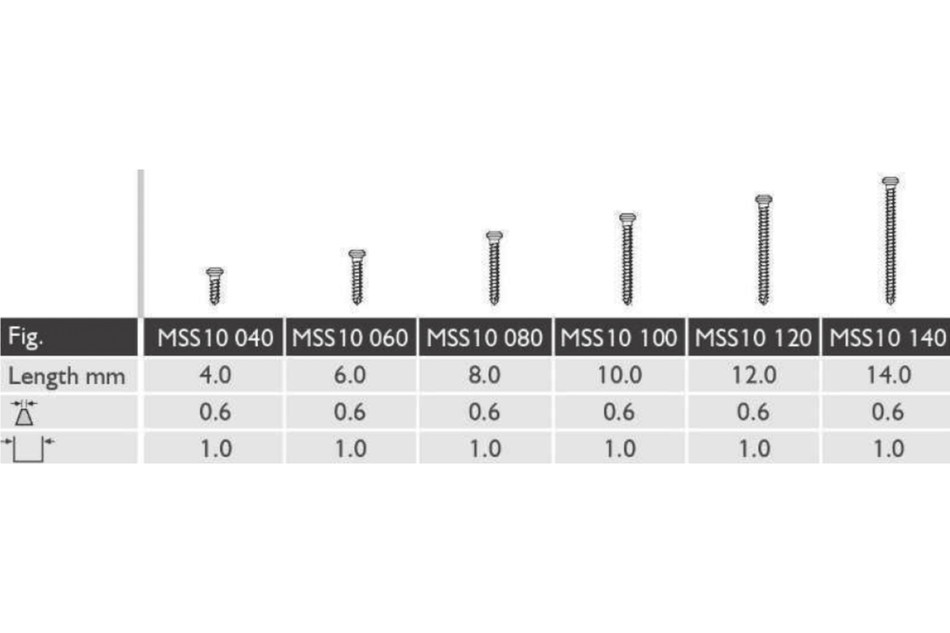 Dr. Fouad Khoury Micro screws - Refill gaskets