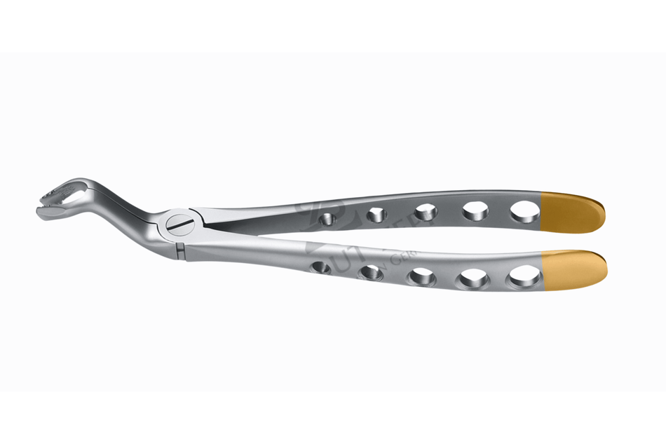 Extraction forceps with diamond-coated jaws (8. + 8)