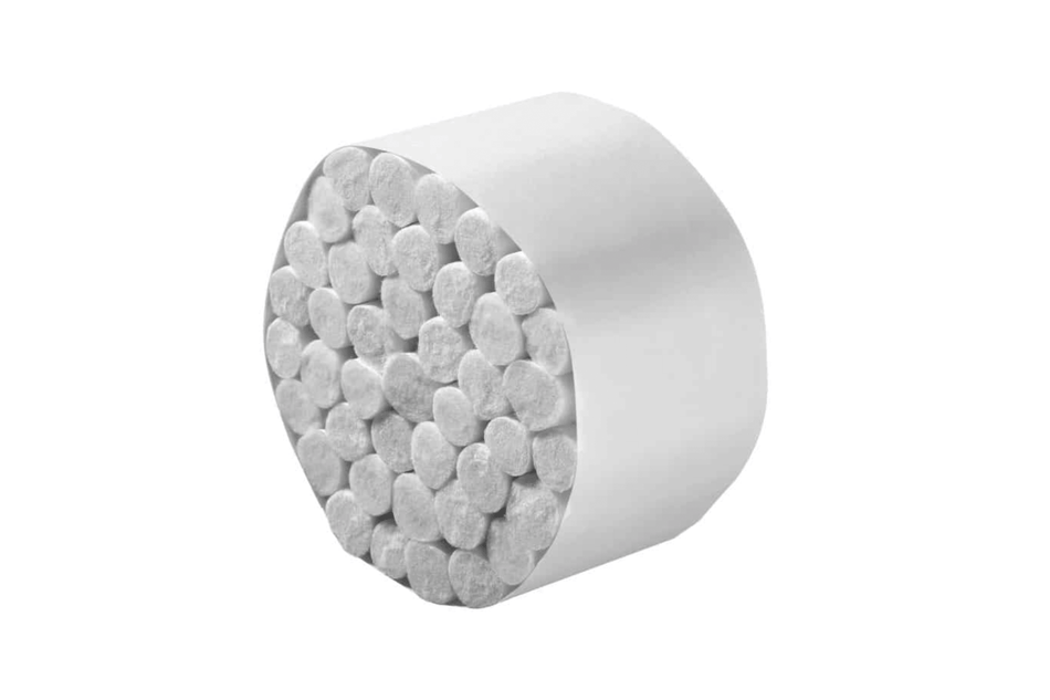 Pure Planet, cotton rolls, without plastic, pack of 600 pcs.