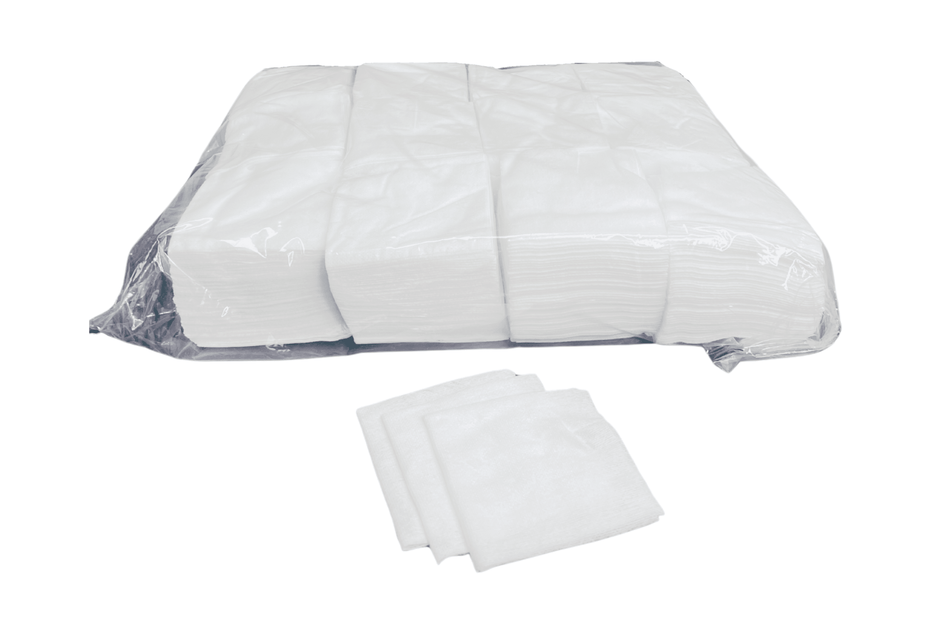 Absorberende spritserviet 10 x 10 cm, swabs, pakning med 600 stk