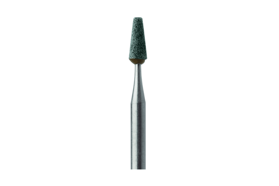 Green stone medium 649, pack of 5 pcs.
