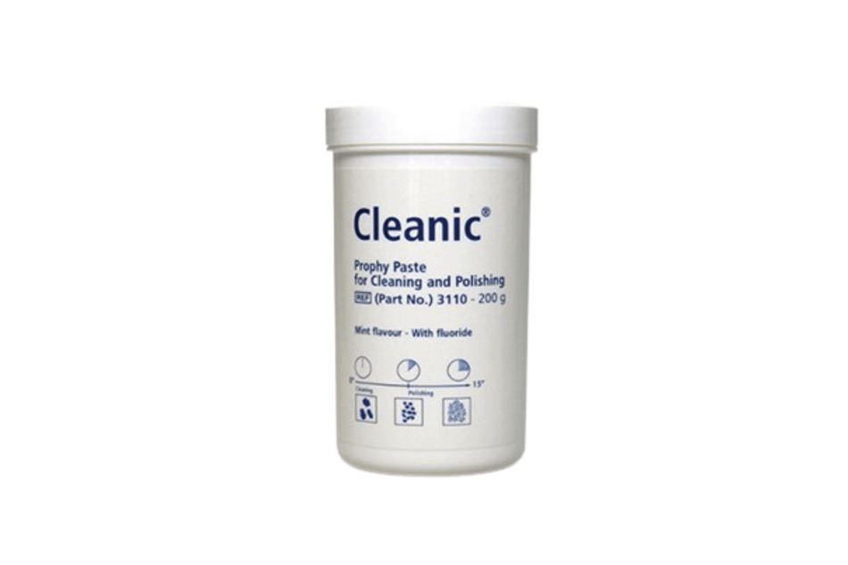 Cleaning paste Cleanic, pre-dosed, with or without fluoride