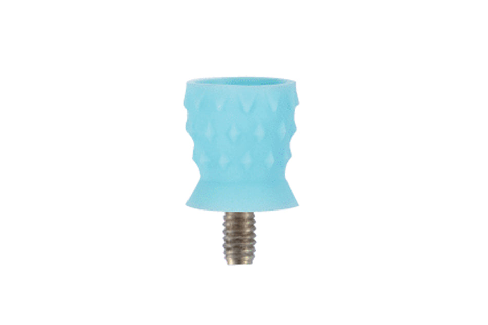 Screw-in polishing cup with dabs on the outside, pack of 100.