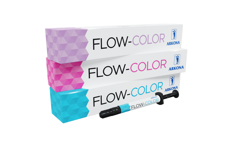 Flow-color composite, syringe with 1 g.