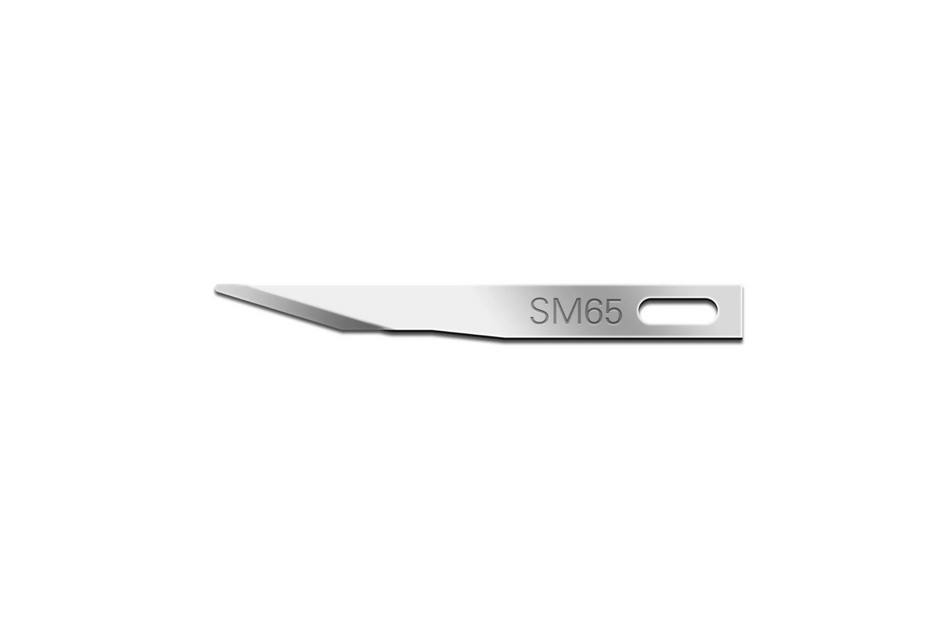 Micro scalpel blades no. 65, pack of 25 pcs.
