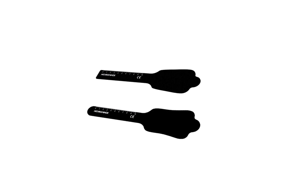 Contrast palatal plates, set of 2