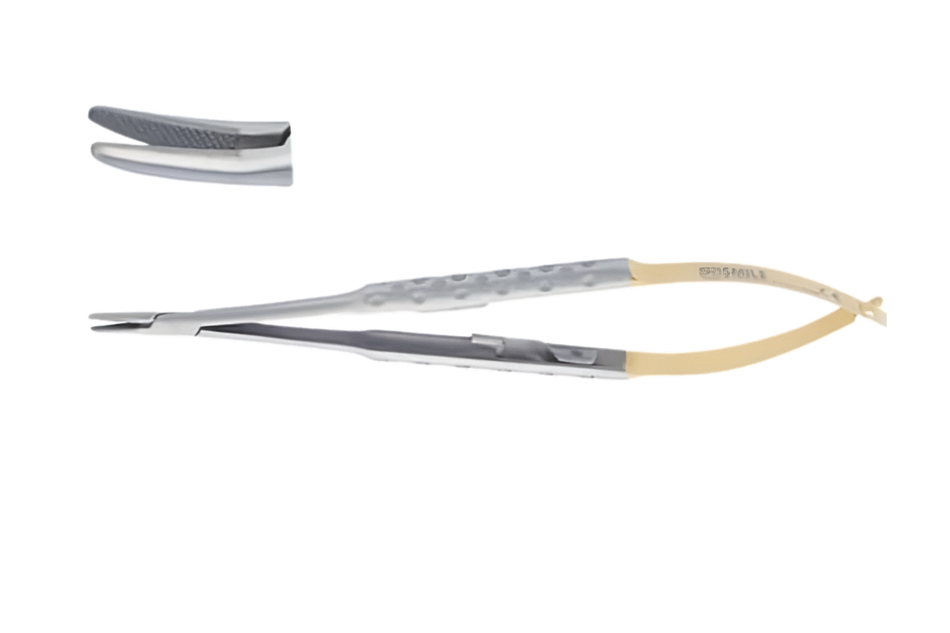 Komfort needle holder Castroviejo "Classic vulture" curved 18 cm