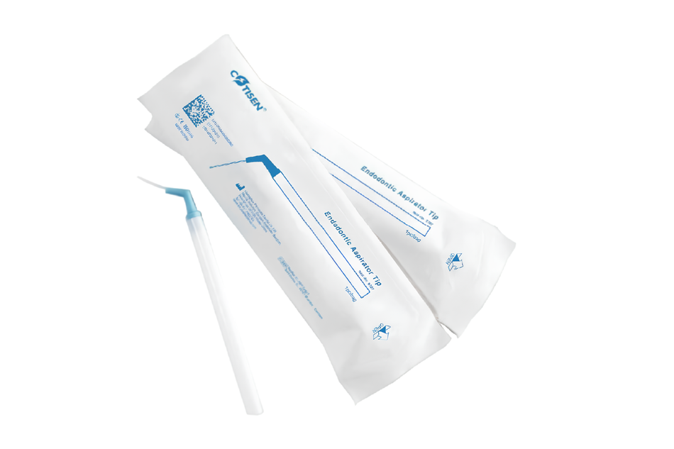 KOMFORT Endodontic Suction Tips, Pack of 20 Pieces