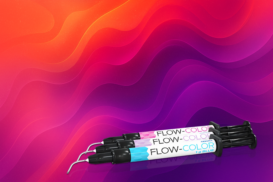 Flow-color composite, syringe with 1 g.