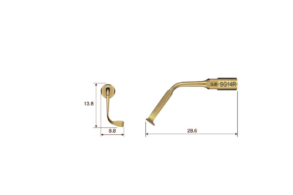 Titanium coated SG14R