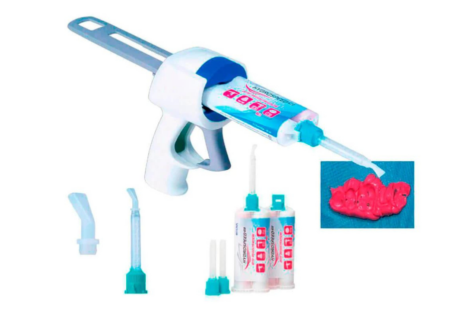 Hydrospeed bite registration, pack of 2 x 50 ml, in self-mixing cartridges